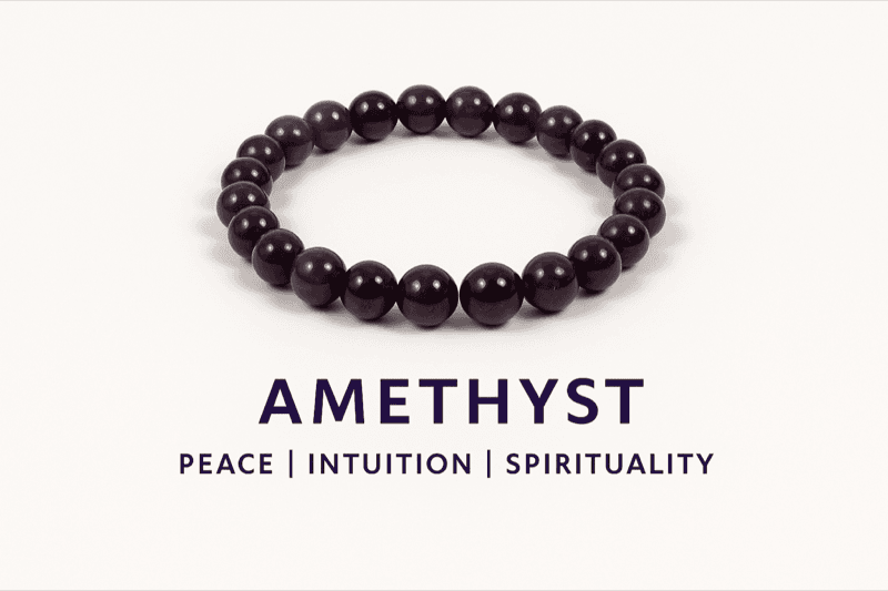 Amethyst Crystal Bracelet