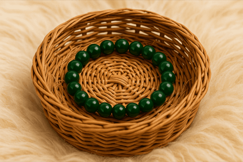 Green Jade Crystal Bracelet 5