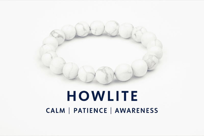 Howlite Crystal Bracelet