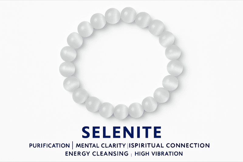 Selenite Crystal Bracelet 2